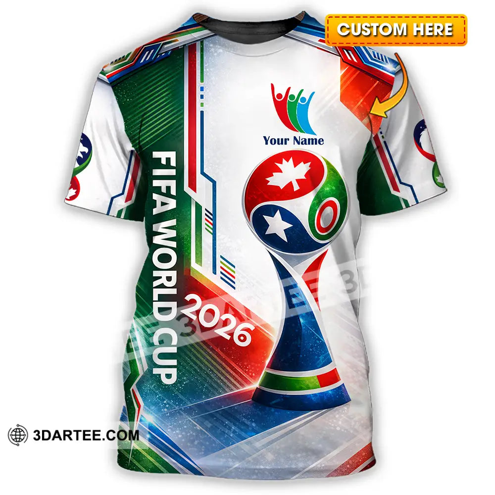 Unisex Shirt - Custom World Cup 2026 3D Shirt
