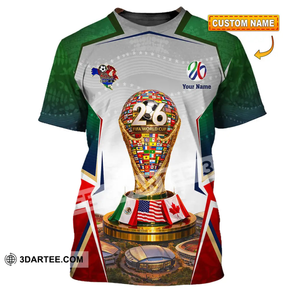 Unisex Shirt - Custom World Cup 2026 3D Shirt