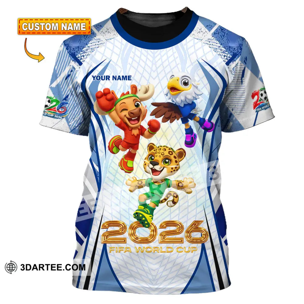 Unisex Shirt - Custom World Cup 2026 3D Shirt