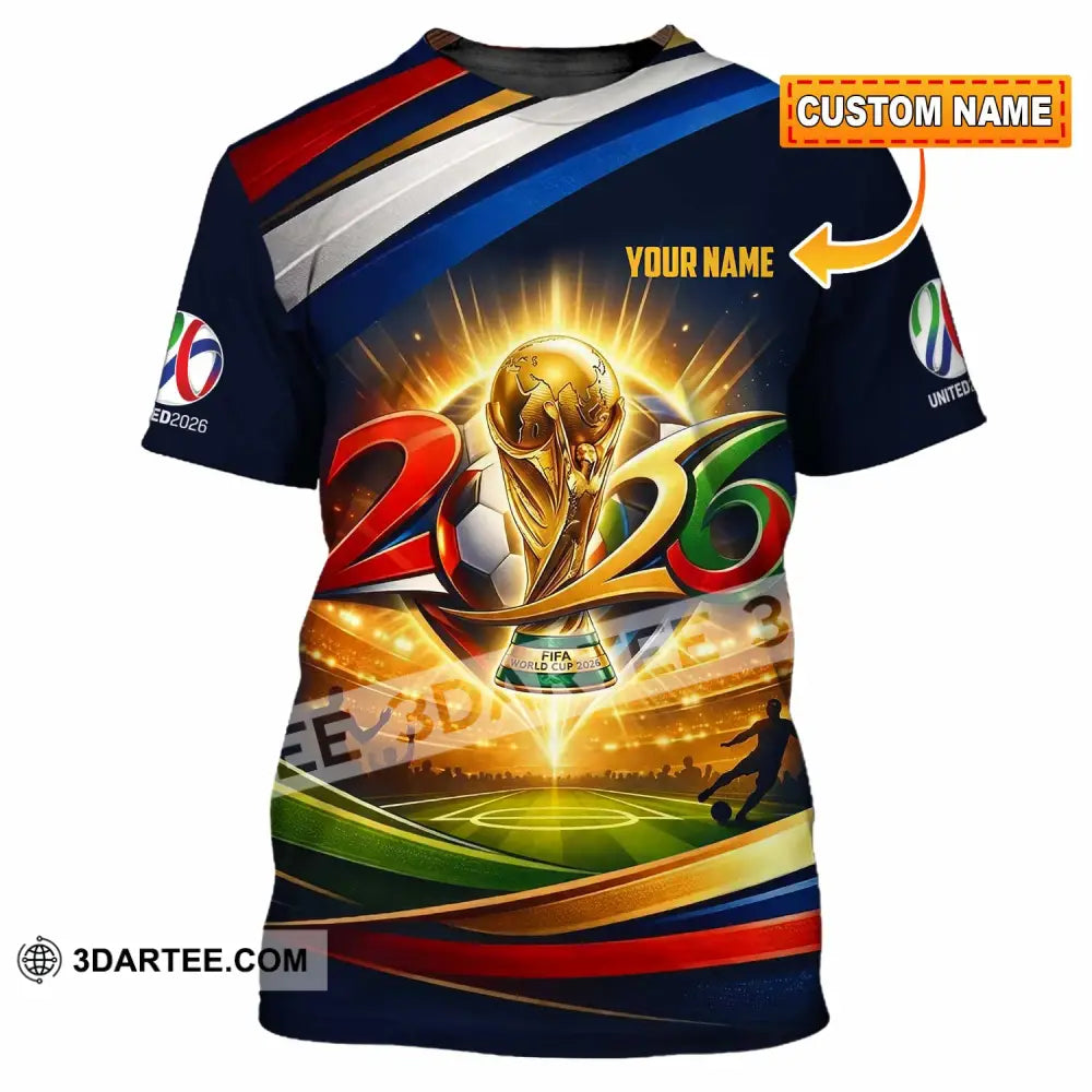 Unisex Shirt - Custom World Cup 2026 3D Shirt
