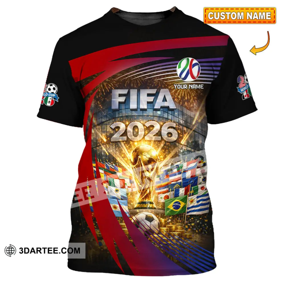 Unisex Shirt - Custom World Cup 2026 3D Shirt