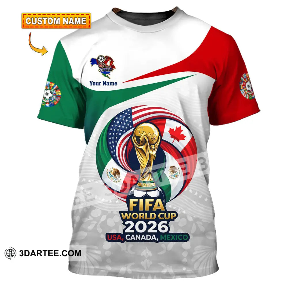 Unisex Shirt - Custom World Cup 2026 3D Shirt