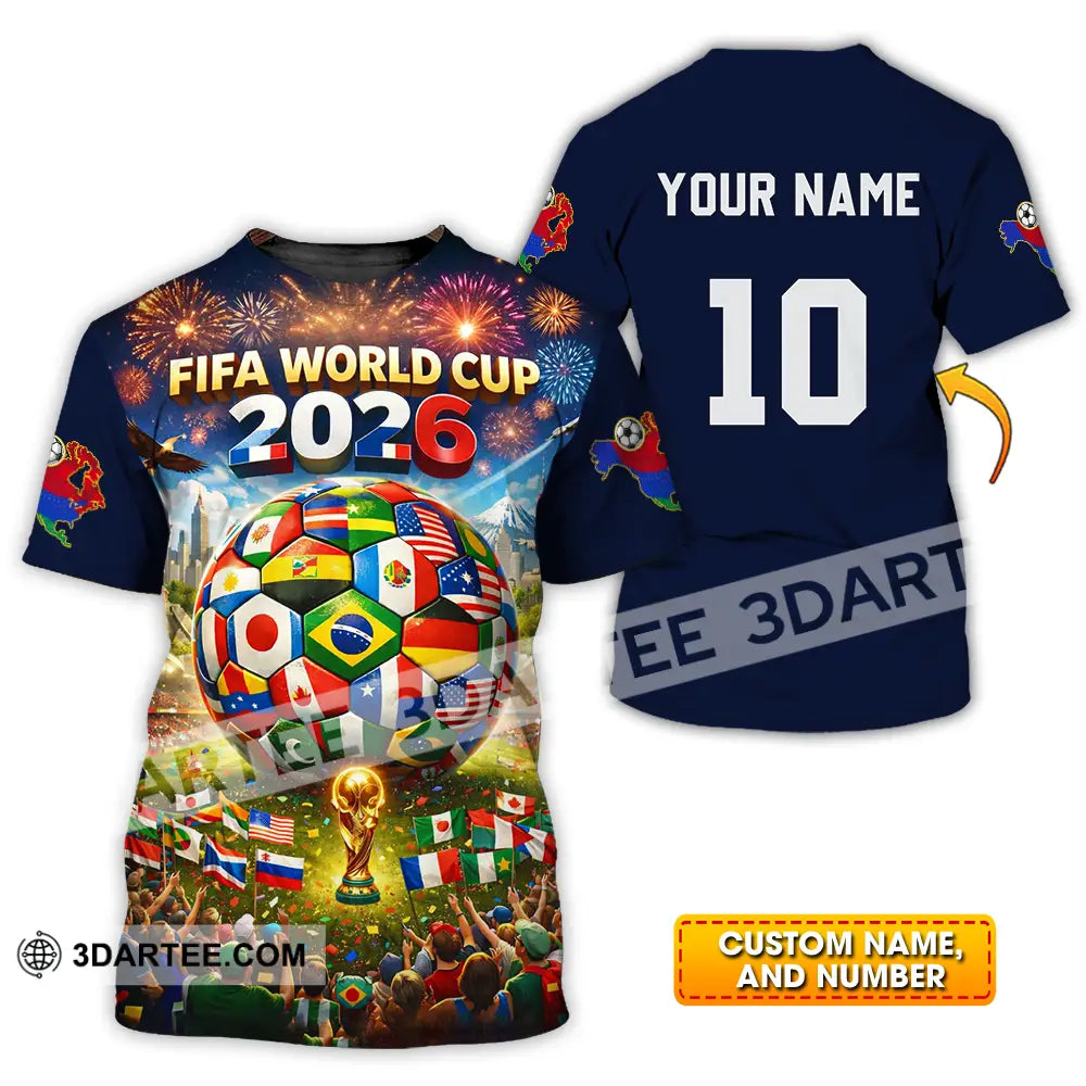 Unisex Shirt - Custom World Cup 2026 3D Shirt