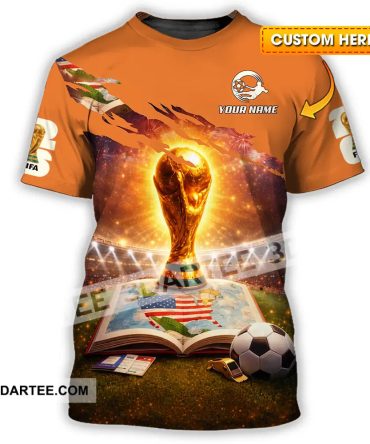 Unisex Shirt - Custom World Cup 2026 3D Shirt