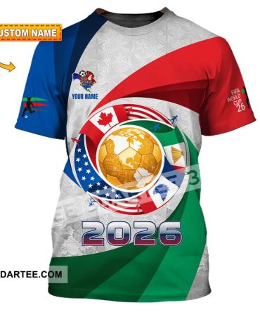 Unisex Shirt - Custom World Cup 2026 3D Shirt