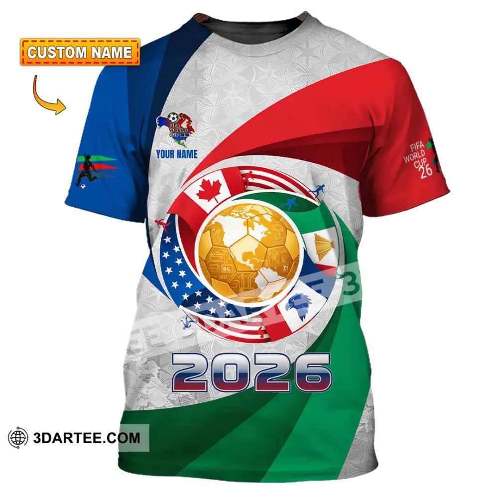 Unisex Shirt - Custom World Cup 2026 3D Shirt