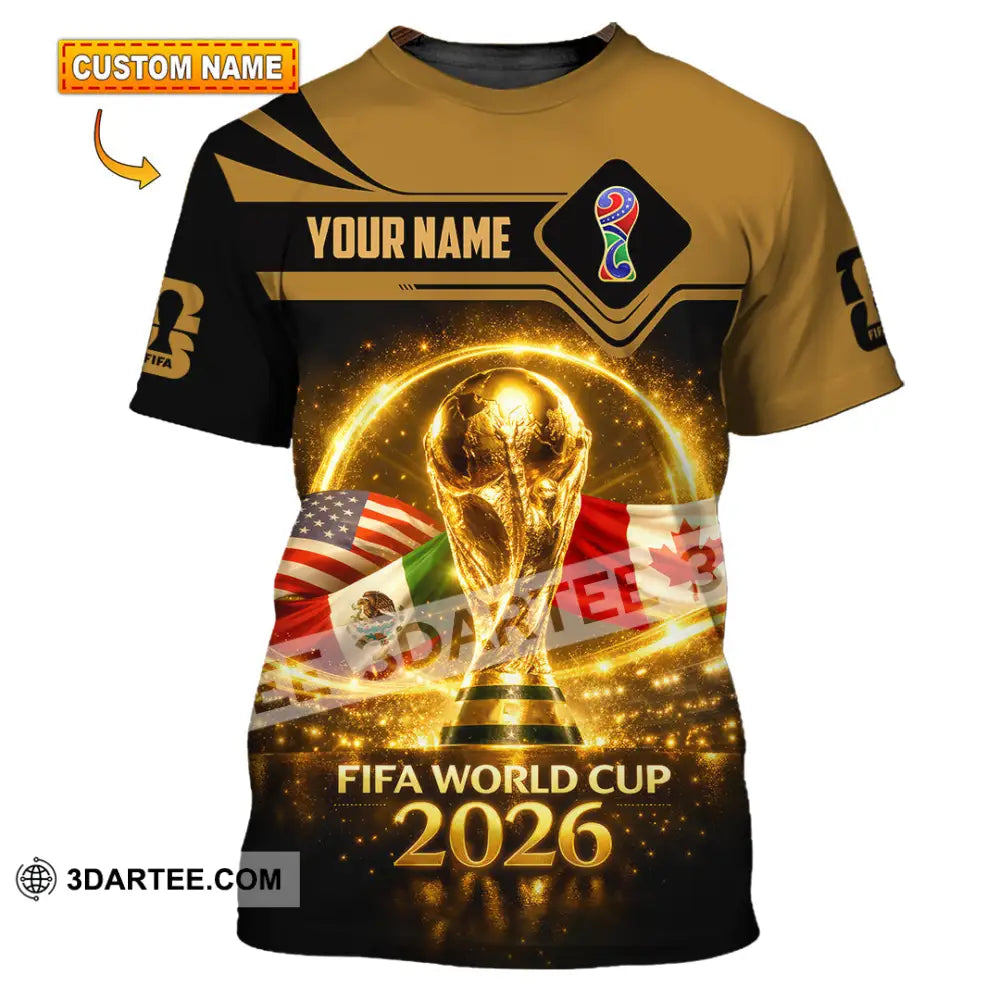 Unisex Shirt - Custom World Cup 2026 3D Shirt
