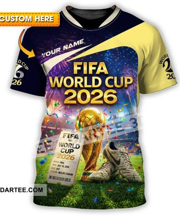Unisex Shirt - Custom World Cup 2026 3D Shirt