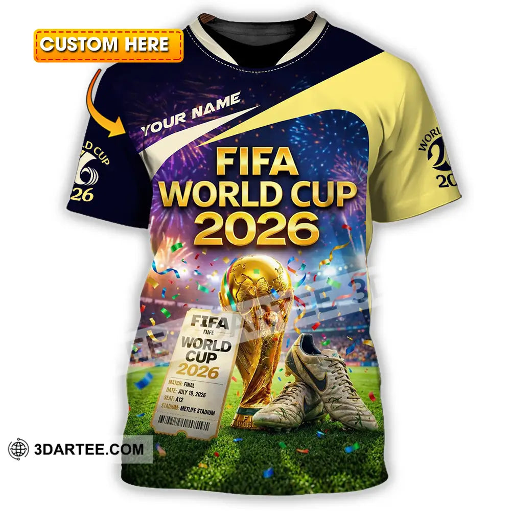 Unisex Shirt - Custom World Cup 2026 3D Shirt