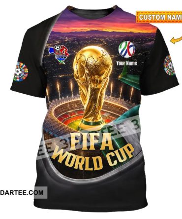 Unisex Shirt - Custom World Cup 2026 3D Shirt