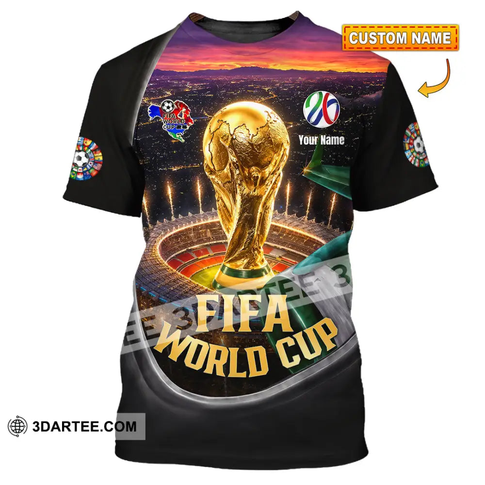 Unisex Shirt - Custom World Cup 2026 3D Shirt