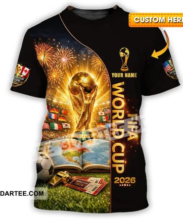 Unisex Shirt - Custom World Cup 2026 3D Shirt