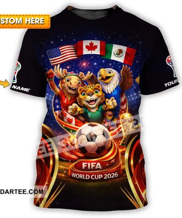Unisex Shirt - Custom World Cup 2026 3D Shirt