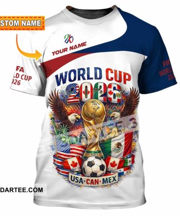 Unisex Shirt - Custom World Cup 2026 3D Shirt