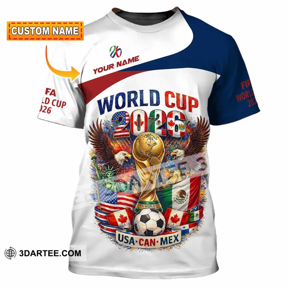 Unisex Shirt - Custom World Cup 2026 3D Shirt