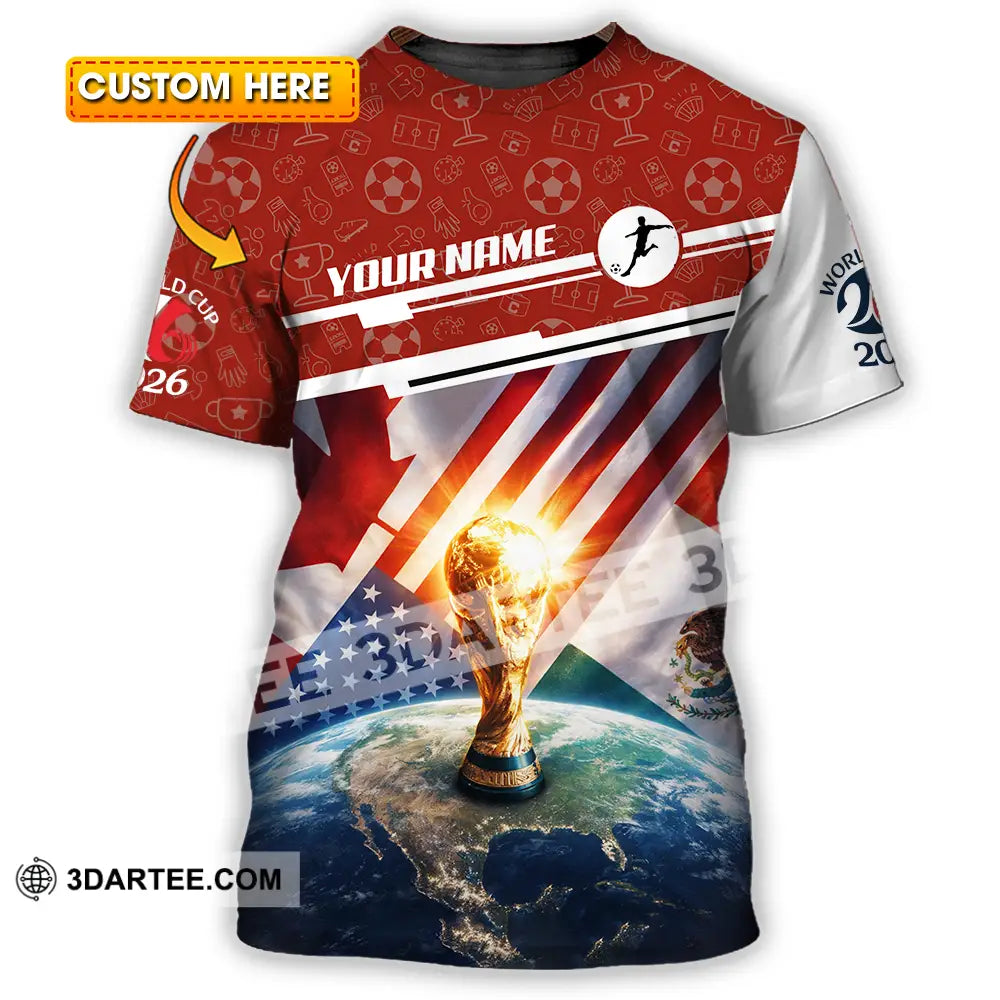 Unisex Shirt - Custom World Cup 2026 3D Shirt