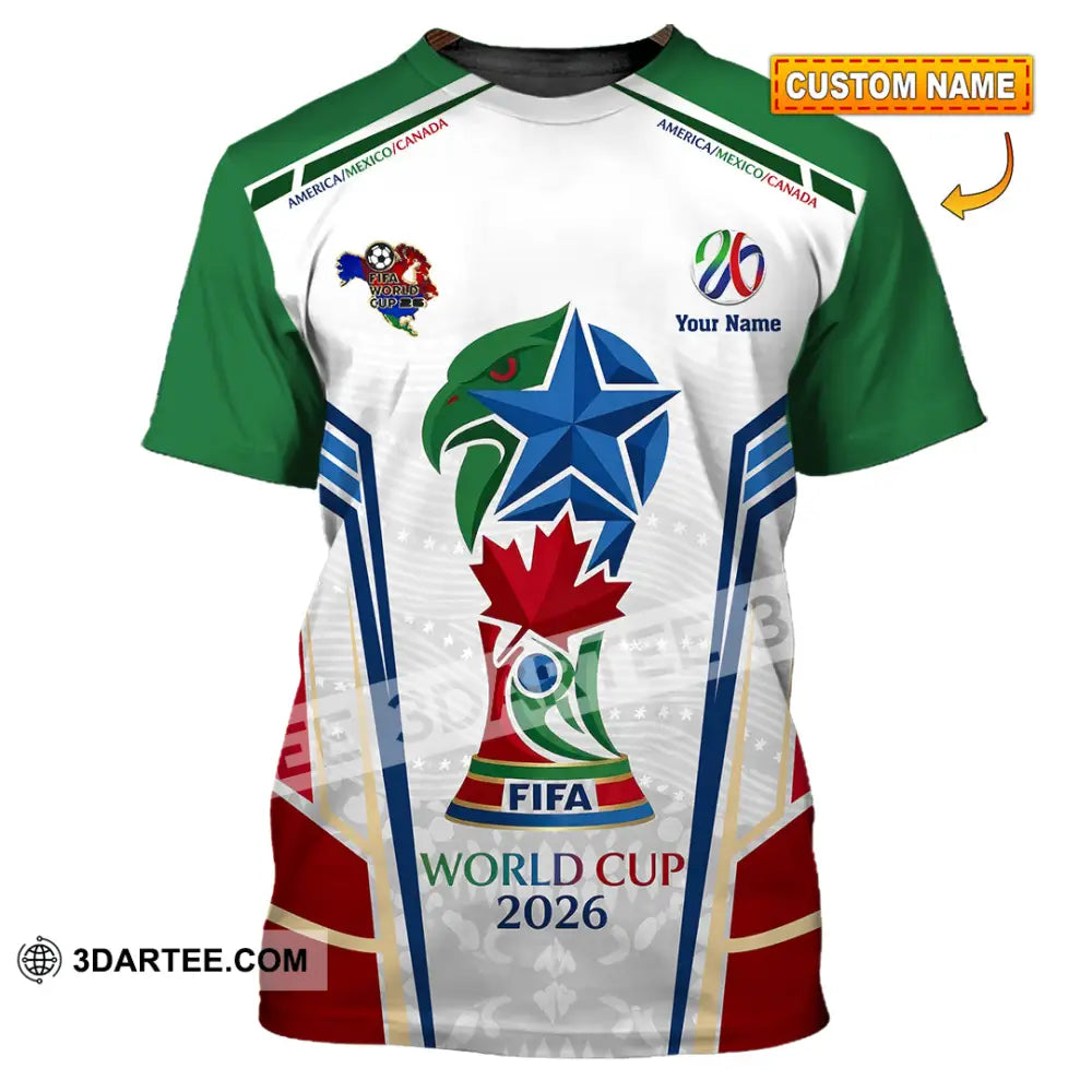 Unisex Shirt - Custom World Cup 2026 3D Shirt