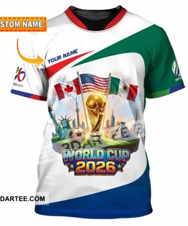 Unisex Shirt - Custom World Cup 2026 3D Shirt