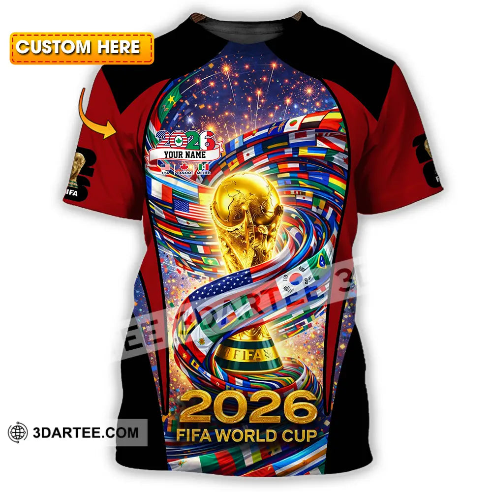 Unisex Shirt - Custom World Cup 2026 3D Shirt