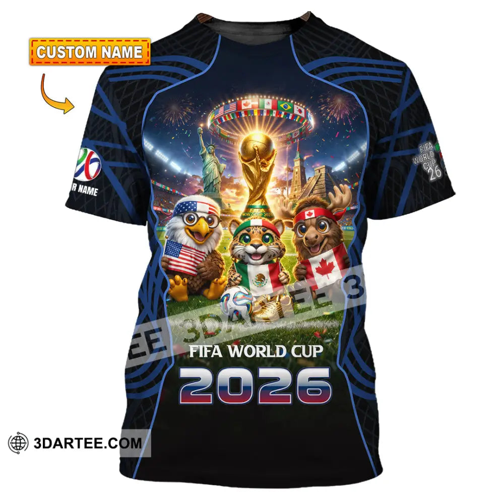 Unisex Shirt - Custom World Cup 2026 3D Shirt