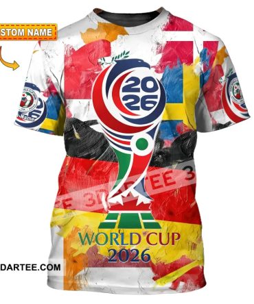 Unisex Shirt - Custom World Cup 2026 3D Shirt