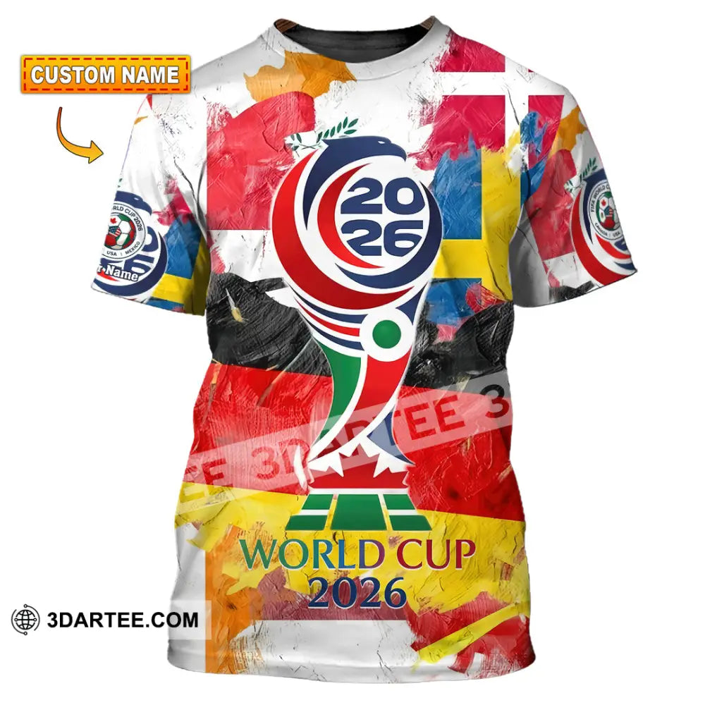 Unisex Shirt - Custom World Cup 2026 3D Shirt
