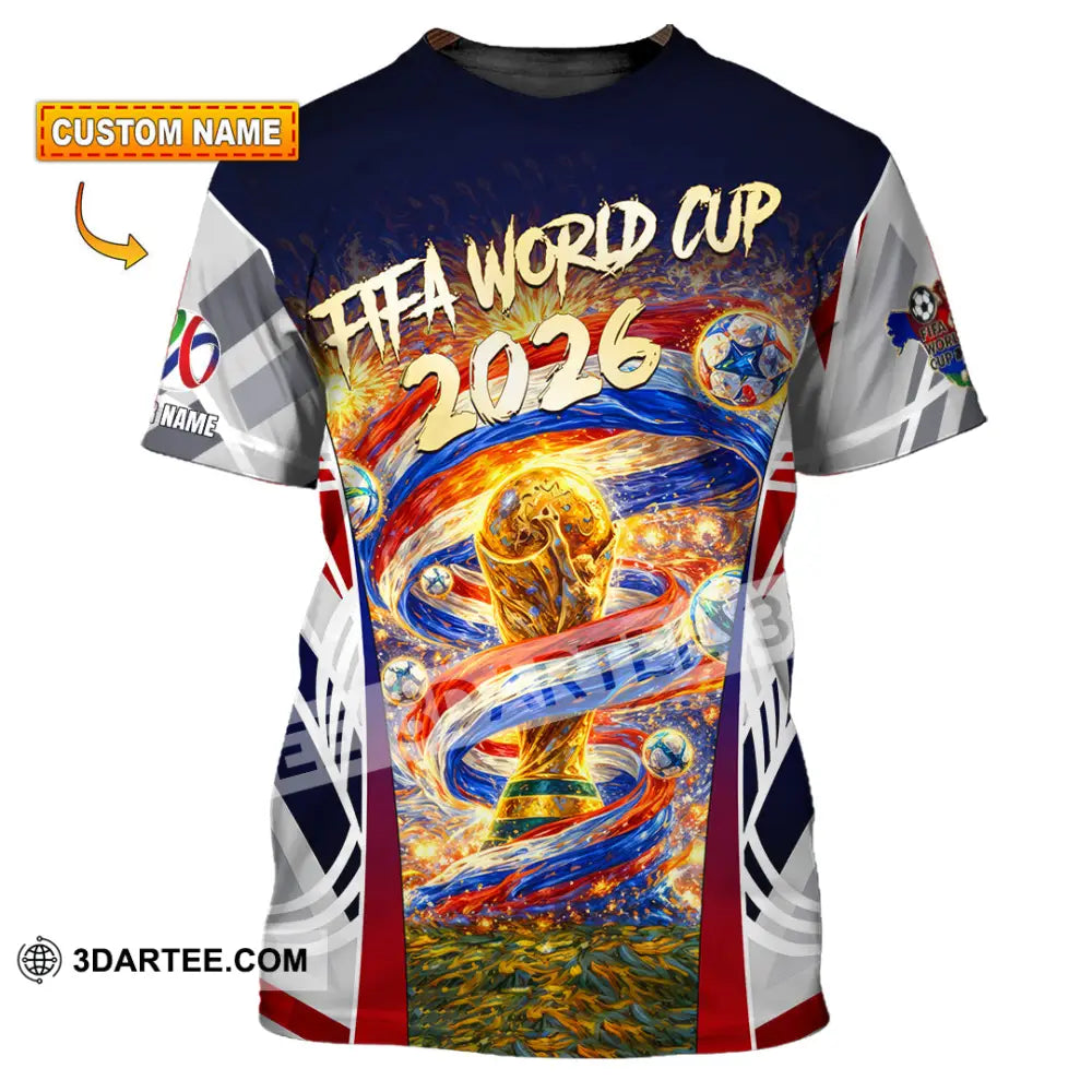 Unisex Shirt - Custom World Cup 2026 3D Shirt