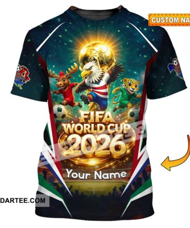 Unisex Shirt - Custom World Cup 2026 3D Shirt