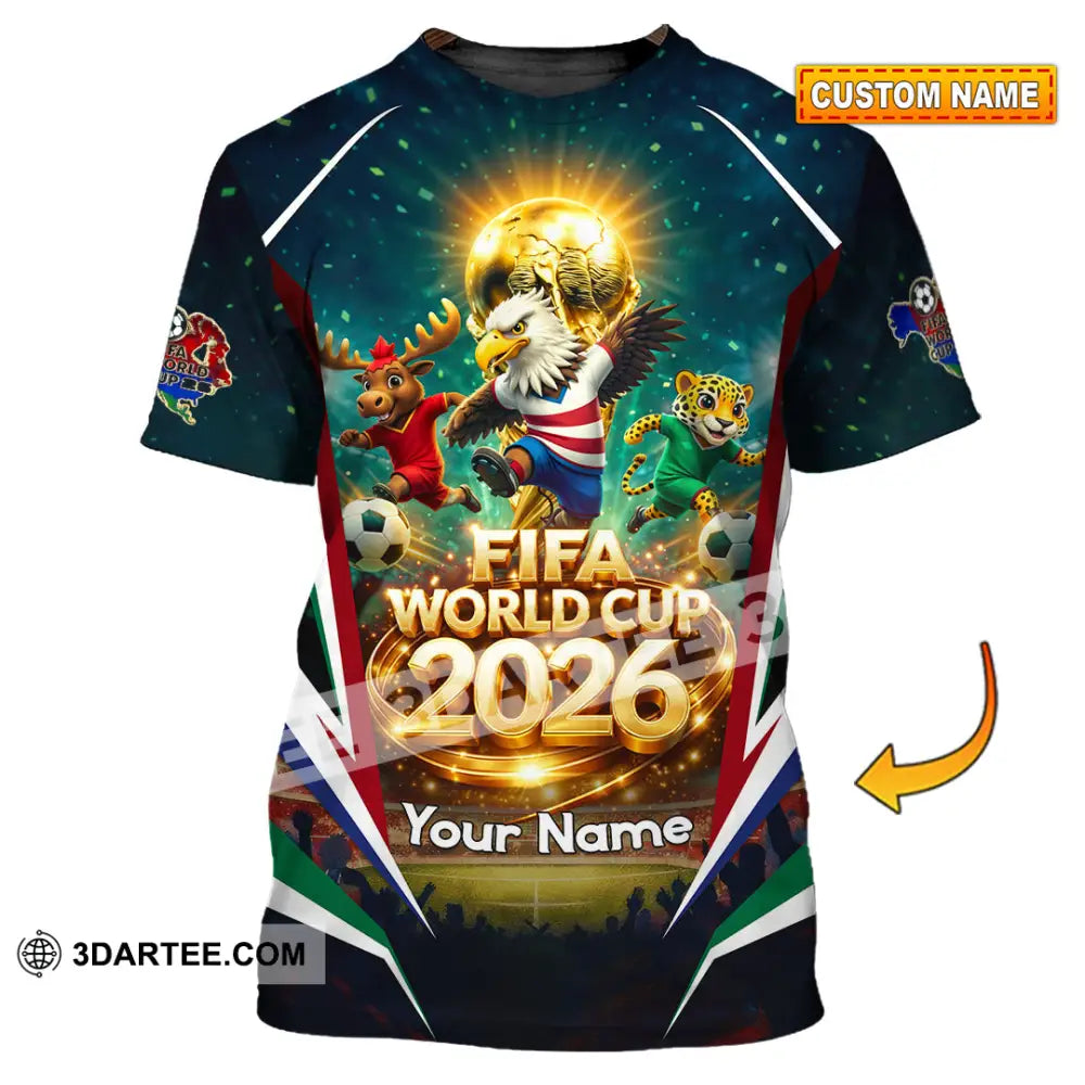 Unisex Shirt - Custom World Cup 2026 3D Shirt