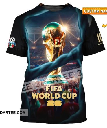 Unisex Shirt - Custom World Cup 2026 3D Shirt