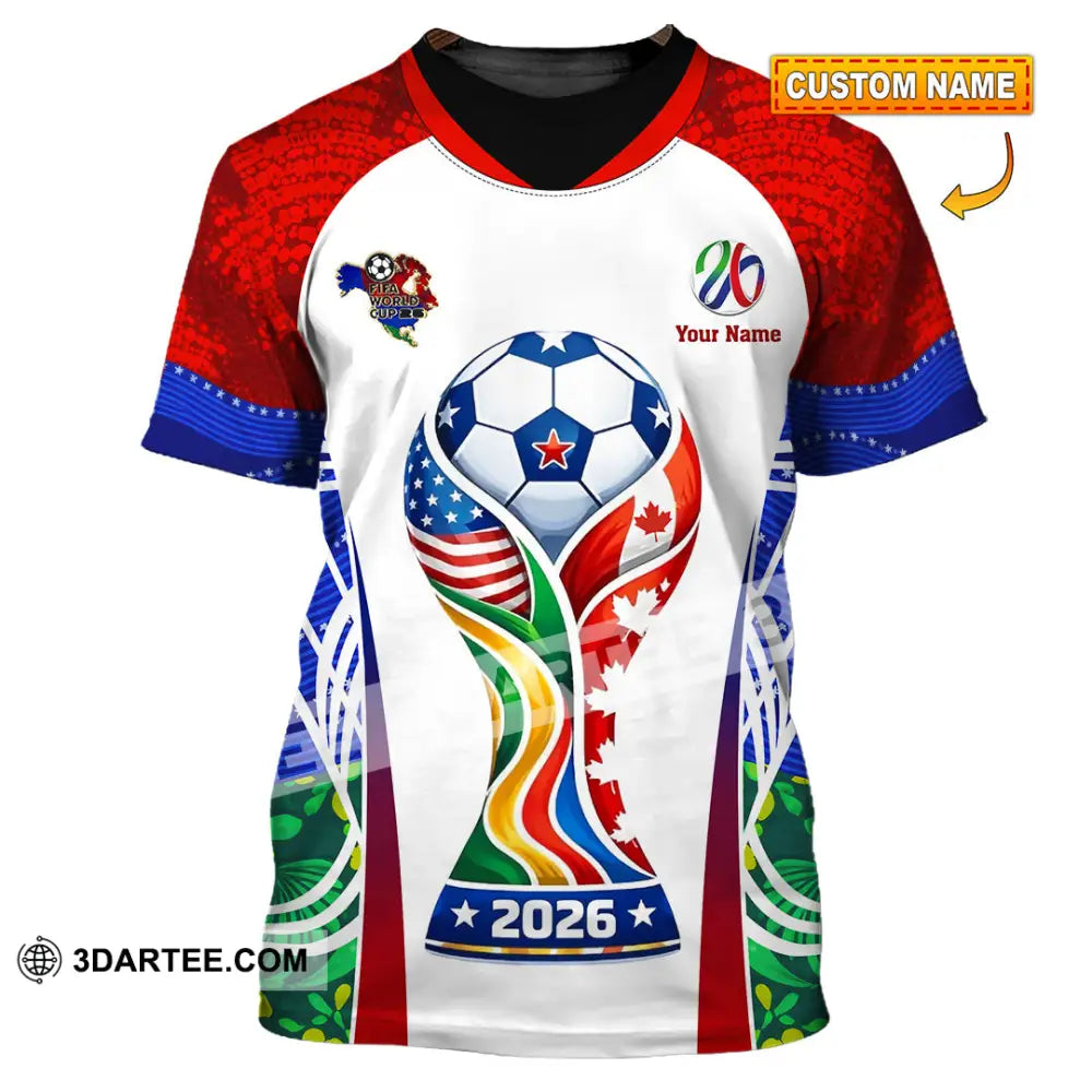 Unisex Shirt - Custom World Cup 2026 3D Shirt