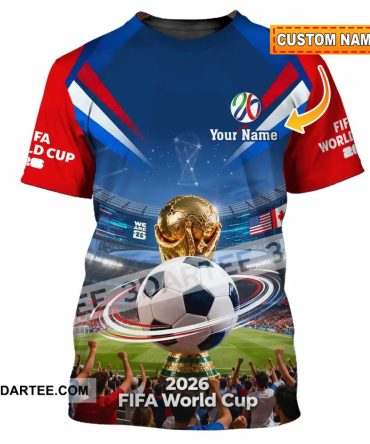 Unisex Shirt - Custom World Cup 2026 3D Shirt