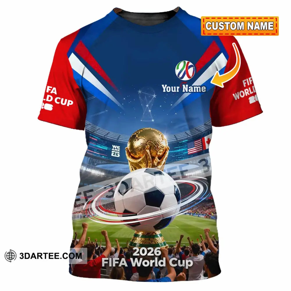 Unisex Shirt - Custom World Cup 2026 3D Shirt