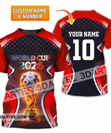 Unisex Shirt - Custom World Cup 2026 3D Shirt