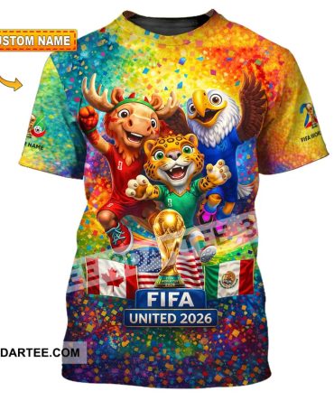 Unisex Shirt - Custom World Cup 2026 3D Shirt