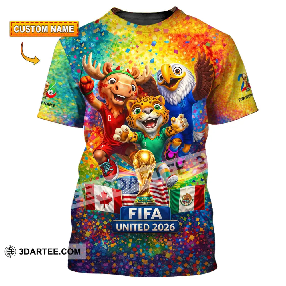 Unisex Shirt - Custom World Cup 2026 3D Shirt