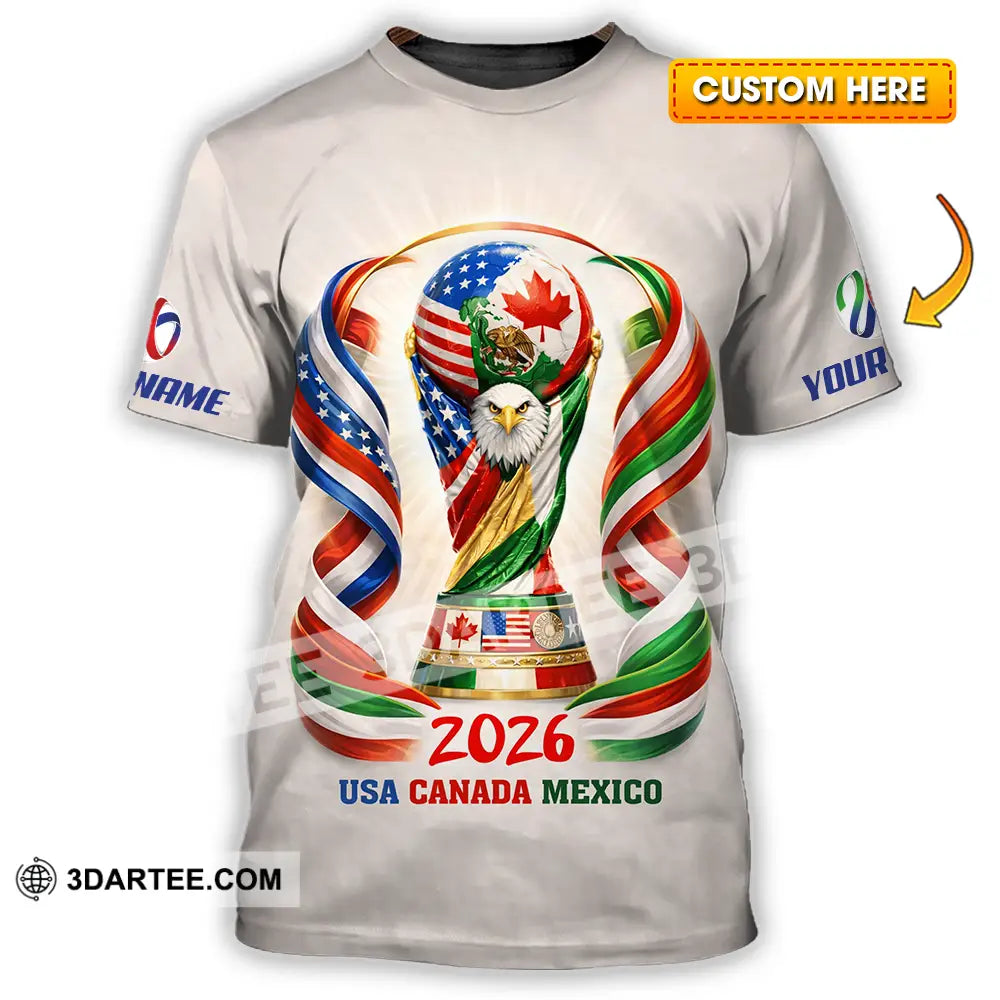 Unisex Shirt - Custom World Cup 2026 3D Shirt