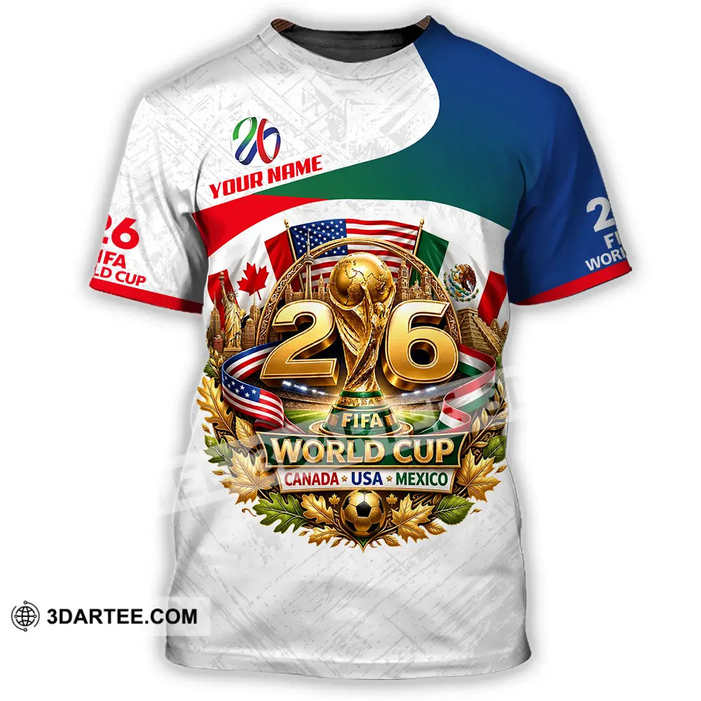 Unisex Shirt - Custom World Cup 2026 3D Shirt