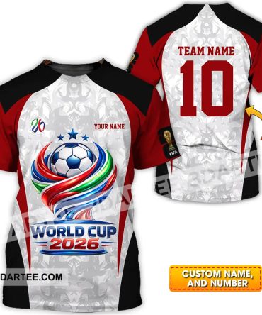 Unisex Shirt - Custom World Cup 2026 3D Shirt