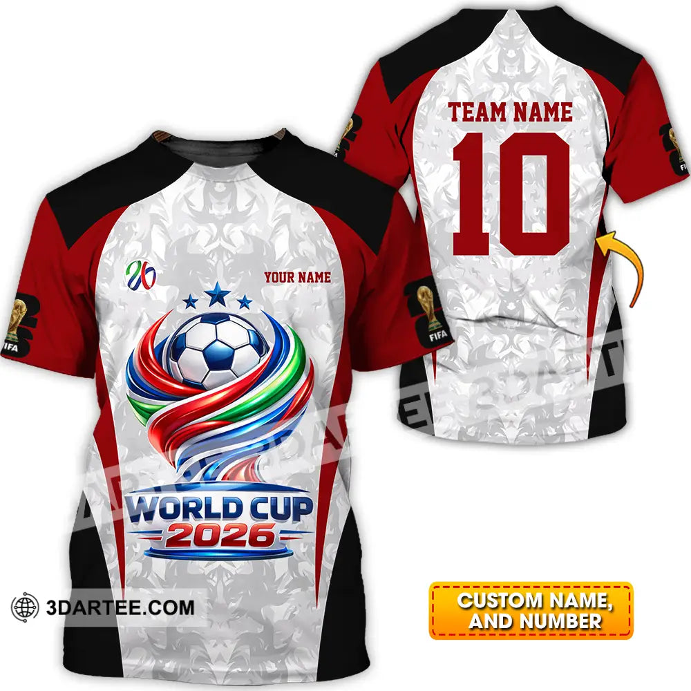 Unisex Shirt - Custom World Cup 2026 3D Shirt