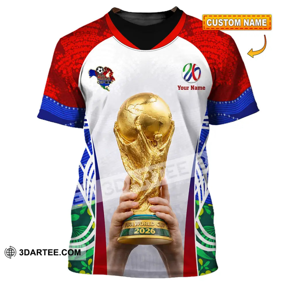 Unisex Shirt - Custom World Cup 2026 3D Shirt