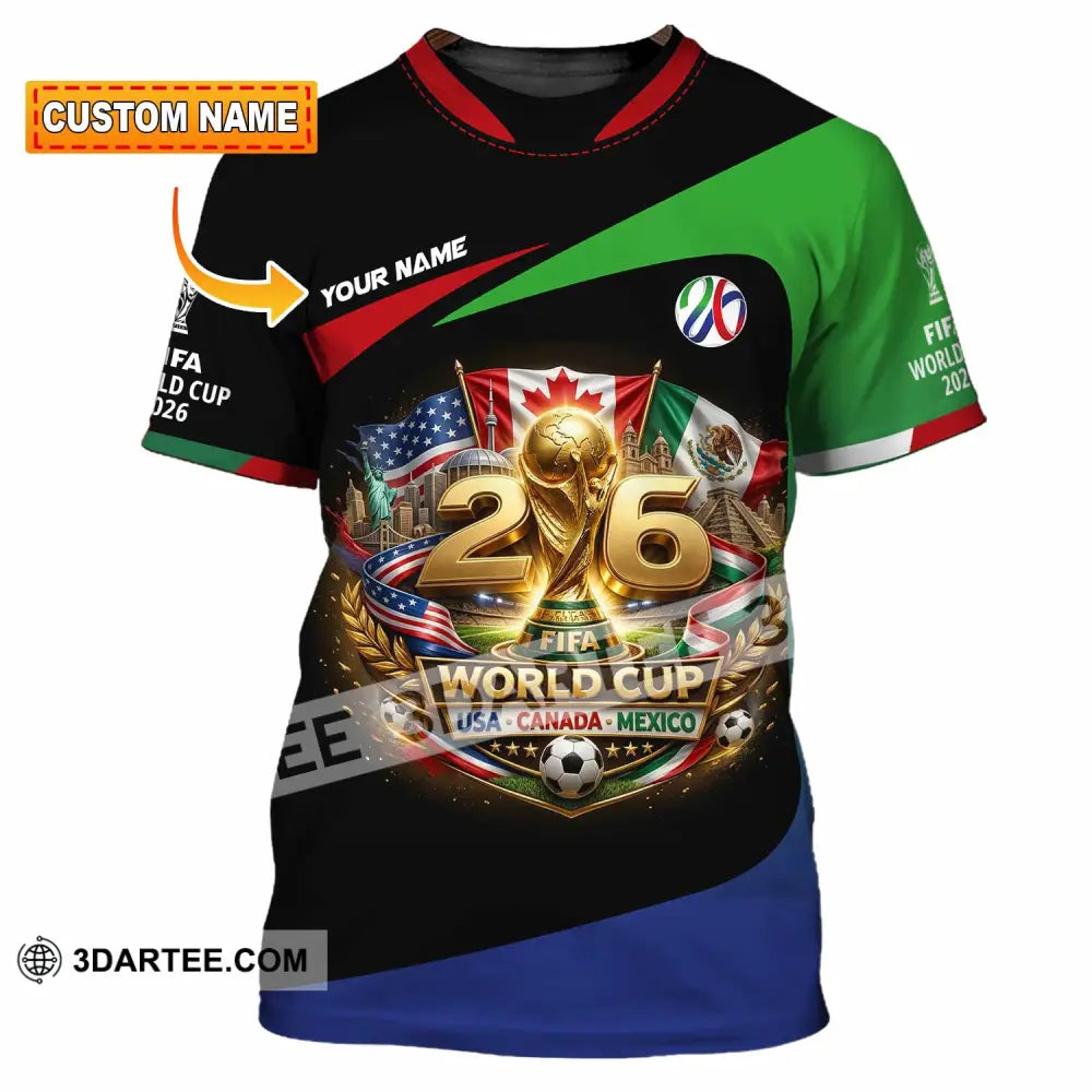 Unisex Shirt - Custom World Cup 2026 3D Shirt