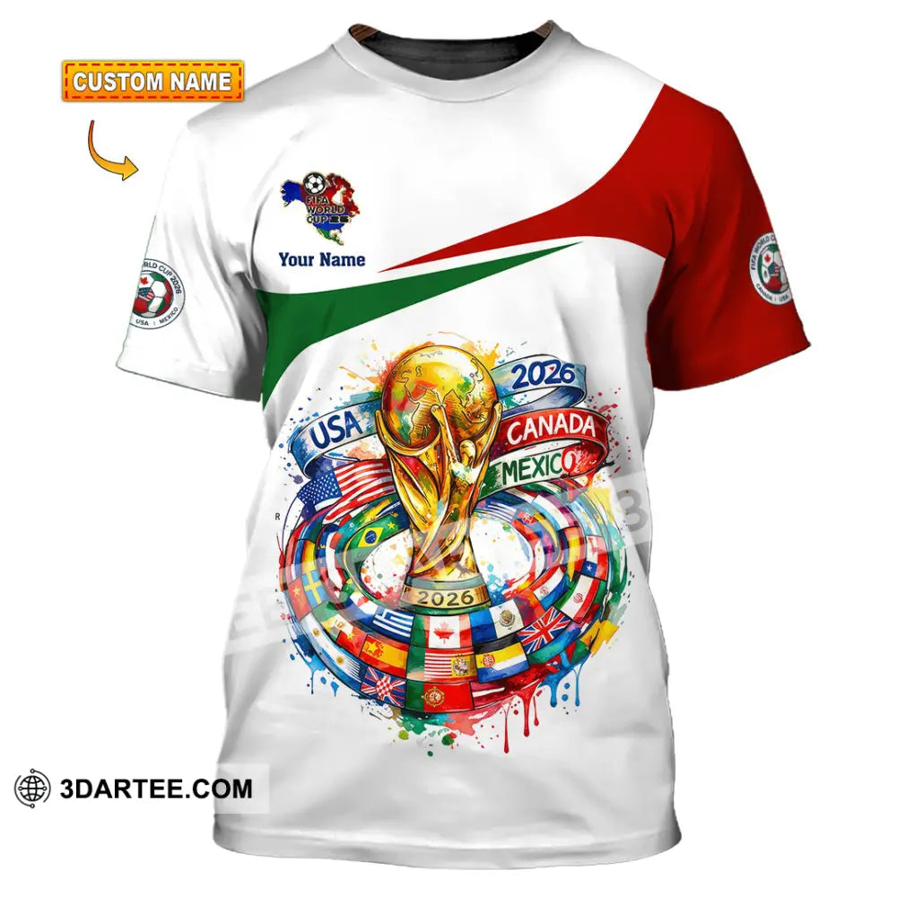 Unisex Shirt - Custom World Cup 2026 3D Shirt