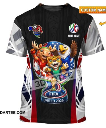 Unisex Shirt - Custom World Cup 2026 3D Shirt