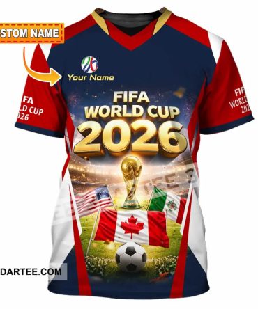 Unisex Shirt - Custom World Cup 2026 3D Shirt