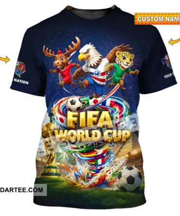 Unisex Shirt - Custom World Cup 2026 3D Shirt