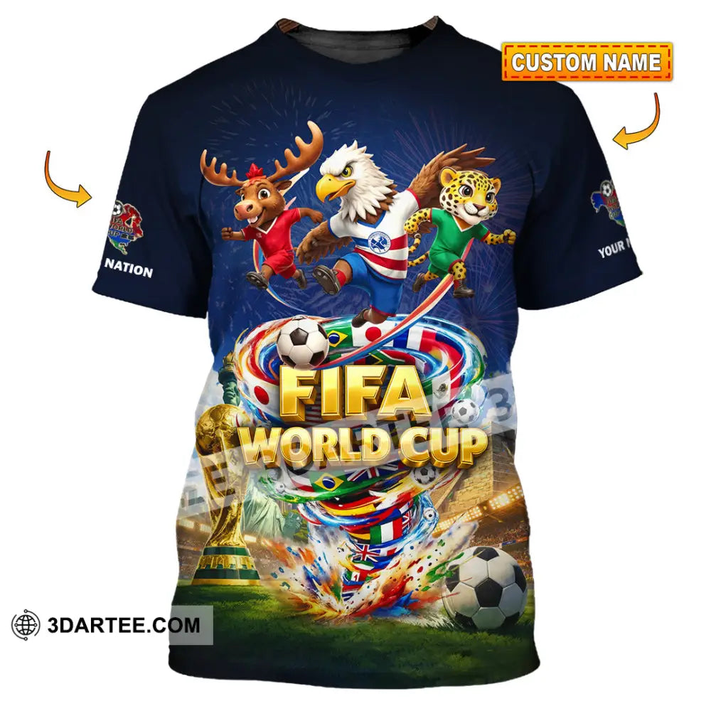 Unisex Shirt - Custom World Cup 2026 3D Shirt