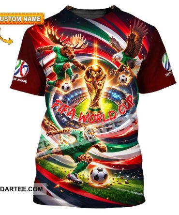 Unisex Shirt - Custom World Cup 2026 3D Shirt