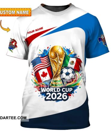Unisex Shirt - Custom World Cup 2026 3D Shirt