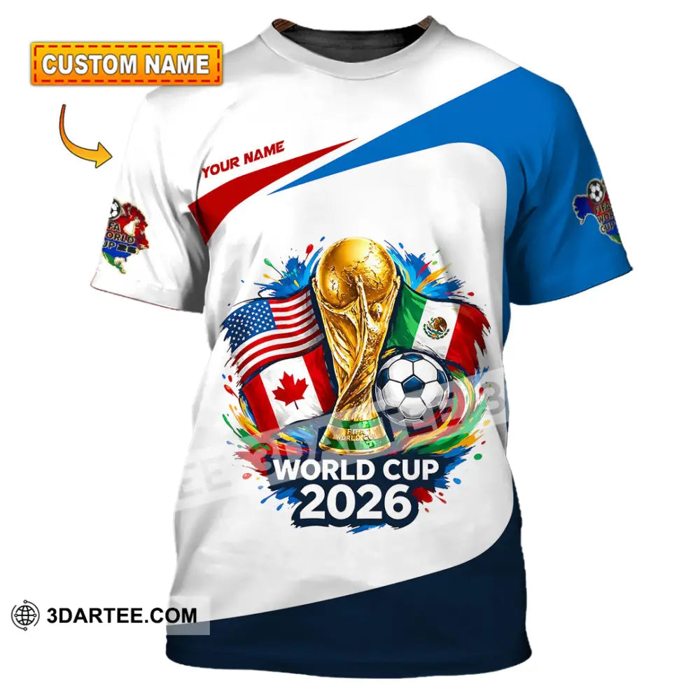 Unisex Shirt - Custom World Cup 2026 3D Shirt